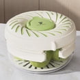 thumbnail image 5 of salad Spinner Vegetable Washer with Fruit Colander,Manual Lettuce Quick Dryer Basket with Clear Serving Bowl for Washing and Draining Leafy Greens,6.1 Inch,(B), 5 of 5