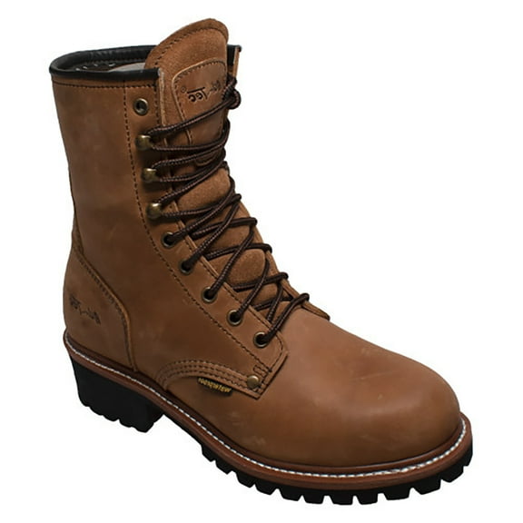 AdTec Men's 1427WP 9" Waterproof Logger Work Boots
