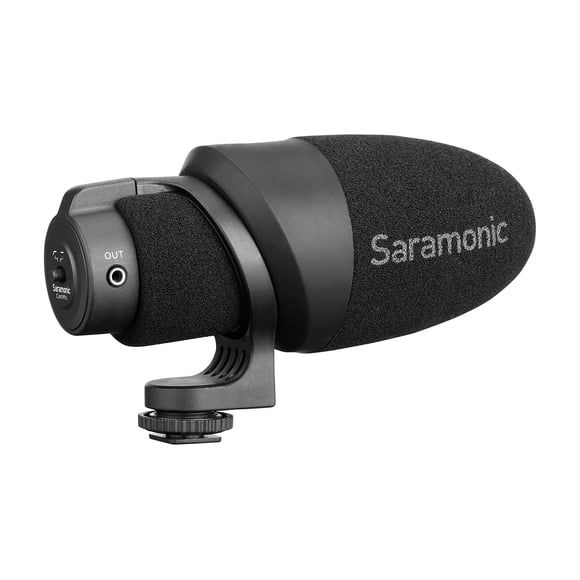 Micrófono de cañón Saramonic CamMic para DSLR y Smartphones