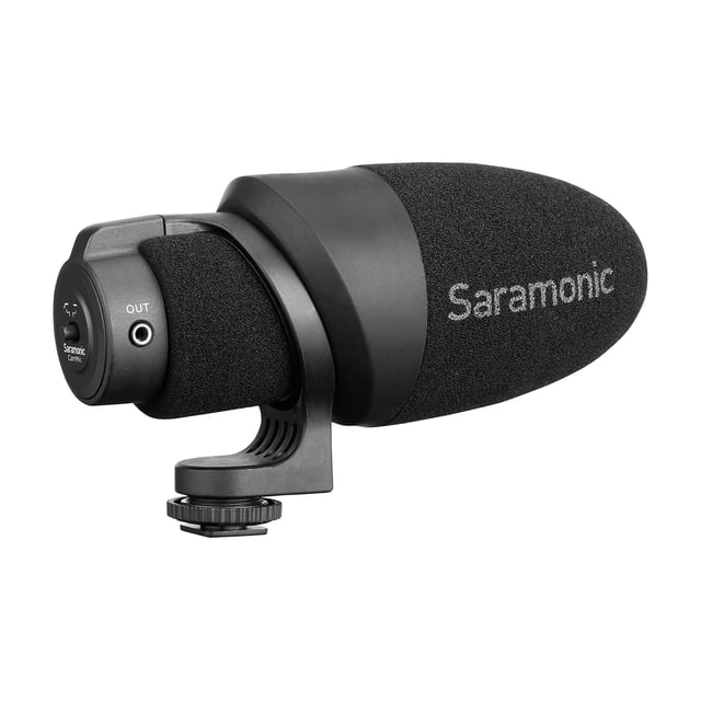 Micrófono de cañón Saramonic CamMic para DSLR y Smartphones