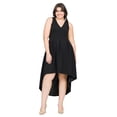 thumbnail image 3 of Plus Size High Low Fit N Flare Pocket Dress, 3 of 8