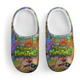 thumbnail image 3 of My Singing Monsters Slippers for Kids, Cute Soft Plush Anti-slip Fluffy Fuzzy House Slippers Warm Soft Plush Non-Slip Indoor Outdoor Slip-on Shoes for Boys Girls, 3 of 8