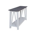 thumbnail image 4 of Surrey Solid Wood Console/Sofa Table in White/Heather Gray, 4 of 8