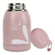thumbnail image 5 of Taza aislante para niños, botella de agua aislada con patrón de conejo portátil de doble pared de 12oz para viajes, color rosa, 5 of 14