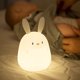 thumbnail image 1 of Luz Nocturna Para Niños,Linda Lámpara De Conejito De Silicona Para Bebés Y Niños Pequeños,Luz Nocturna De Animales Para Niños Y Niñas, Lámpara De Conejo Para Dormitorio, Lámpara De Noche, 1 of 5