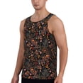 thumbnail image 3 of Rocae Floral for Men's Workout Tank Top Men's Running Tank Top Dry Fit Athletic Workout Tank TopsMedium, 3 of 9