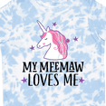 thumbnail image 4 of Inktastic My Meemaw Loves Me Unicorn Girls Toddler T-Shirt, 4 of 5