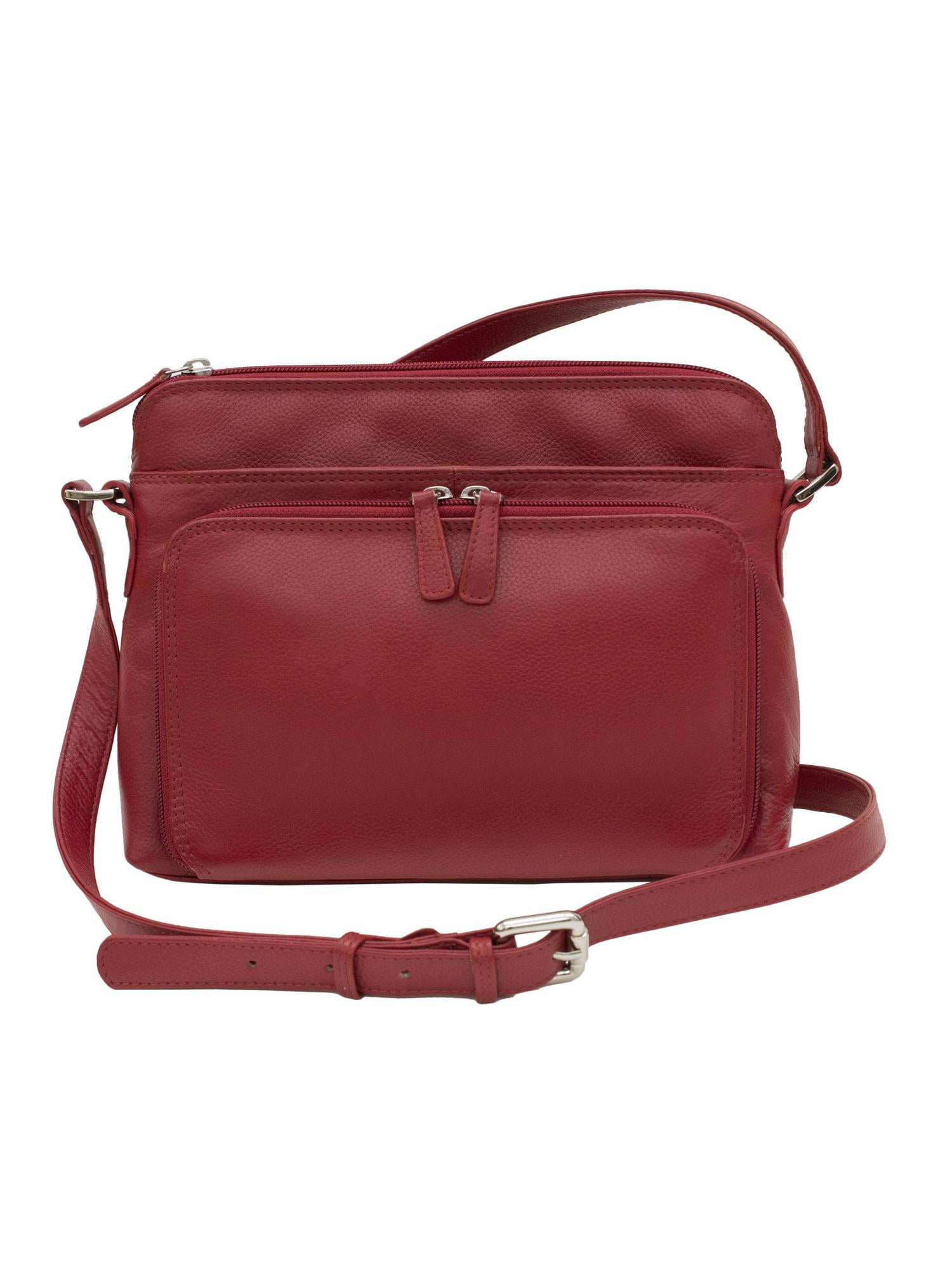 purse with side organizer