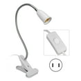 thumbnail image 1 of Desk Clip Clamp Lamp Holder LED E27 Light Socket Adjustable Neck Clip Lamp Holder 110V‑250V US Plug, 1 of 14