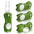 thumbnail image 1 of Herramienta de reparación Golf Divot Skylety con marcador de bolas de acero inoxidable, 1 of 7