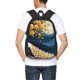 thumbnail image 4 of Easygdp Moonlit Golden Tree Peacock Mochila de Gran Capacidad Minimalista Ideal para Escuela, Viajes y Uso Diario, 4 of 6