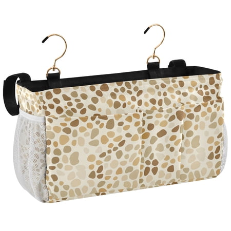 Ryvnso Bedside Caddy Leopard-h1 Bedside Storage Bag Hanging Organizer
