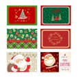 thumbnail image 2 of 6 manteles individuales navideños de limpieza para mesa de comedor, manteles individuales resistente al calor para el hogar, Acción de estiloB Gloria Manteles individuales de escritorio, 2 of 9