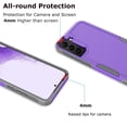 thumbnail image 5 of TakFox For Samsung Galaxy S22 / S22 Plus Case,Full Body Heavy Duty Shockproof Hybrid Dual Layer Rubber Drop Protection Soft Bumper Rugged Protective Cover Case,Purple, 5 of 7