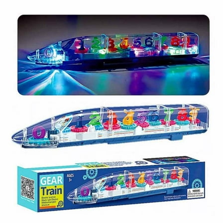 Autism Calming Sensory LED Light Train Toy with Music Special Needs Kids Gift