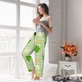 thumbnail image 6 of Picia St Patrick's Day11 Womens Soft Woven Cotton Elastic Waistband Sleep Pajama Pant Lounge Sleep Pant With Pockets And Drawstring-Medium, 6 of 9
