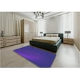 thumbnail image 4 of Ahgly Company Indoor Rectangle Patterned Purple Amethyst Purple Area Rugs, 2' x 3', 4 of 6