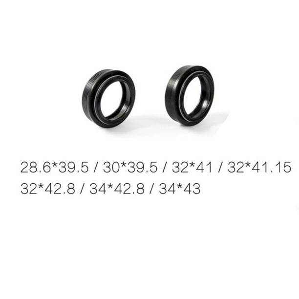 2*Bike Dust Wiper Seal Bicycle ResinPlastic Front Fork Oil Seal,28.6