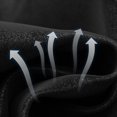 thumbnail image 4 of Ceisia Men Patchwork Suede Corduroy Collar Jacket Full Zip Long Sleeve Retro Casual Outerwear Black S Gift, 4 of 9