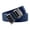 Blue belts men, variant on Jessboyy Men's Canvas Woven Belt No Hole Automatic Buckle Ratchet Belts Work Casual Outdoor Hiking Adjustable Web Belt Blue,Free Size