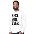 thumbnail image 4 of Best Son Ever Relatives Family Men's Long Sleeve Tee T Shirt Brisco Brands M, 4 of 6