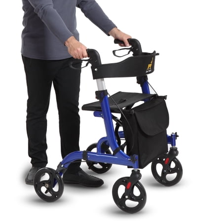 DeerPlanet All Terrain Lightweight Electric Wheelchair for Adults, Foldable Power Wheelchair
