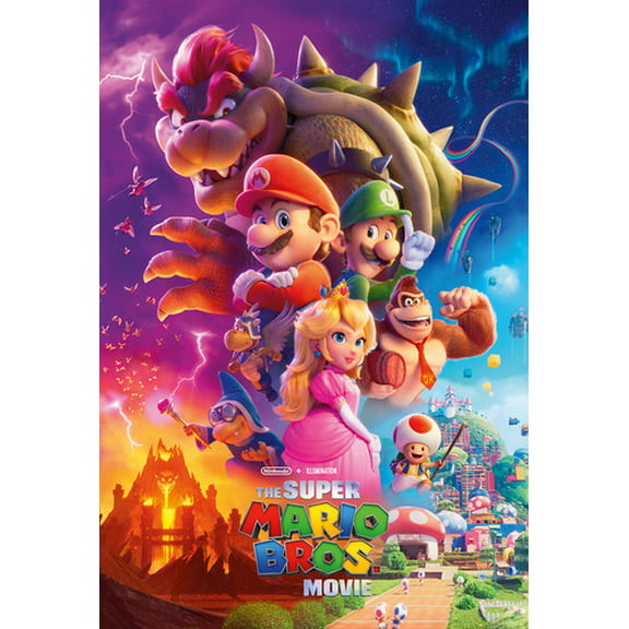 The Super Mario Bros. Movie (DVD), Universal Studios, Kids & Family