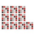 thumbnail image 1 of 3D Mosaic DIY Self-adhesive Wall Sticker Waterproof Ceramic Tiles Film 10x10cm, 1 of 7