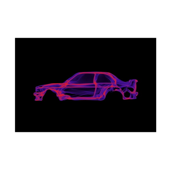 Octavian Mielu 'BMW M3 E30' Canvas Art