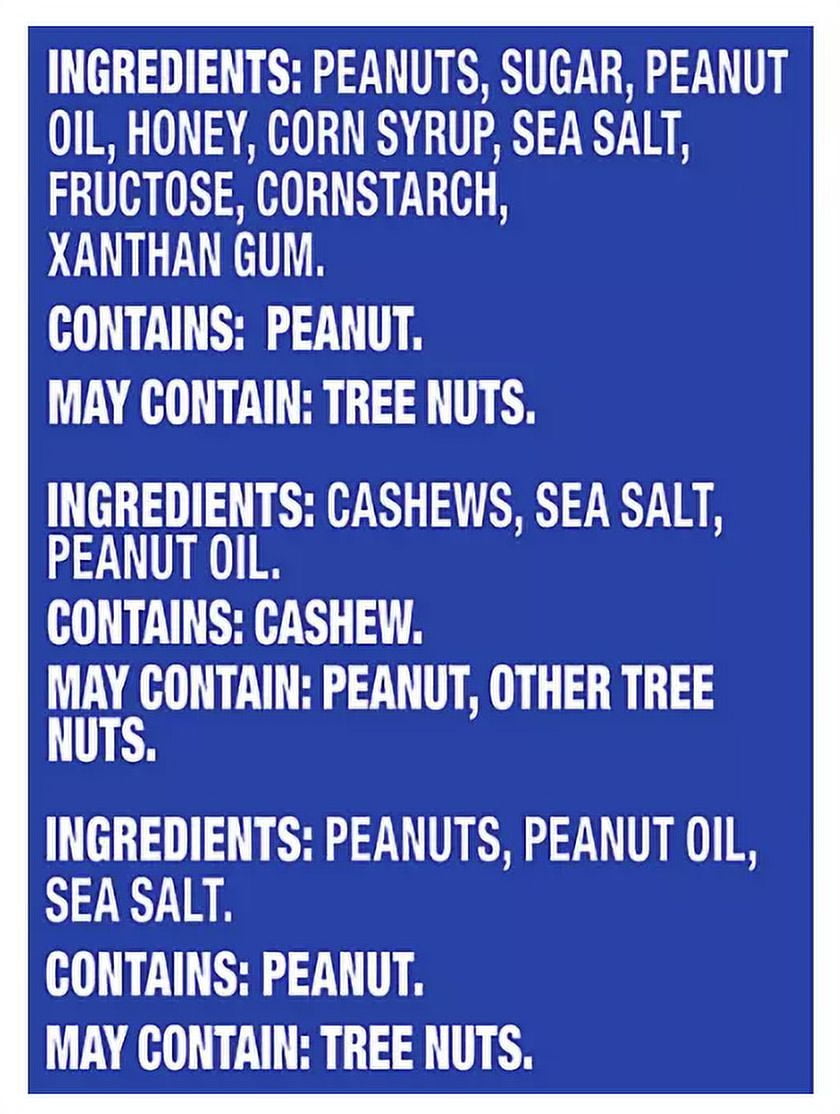 Planters Nuts Cashews and Peanuts Variety Pack (40.5 oz., 24 pk.)