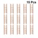 thumbnail image 4 of 15 piezas Mini escalera de madera modelo adornos escalera Microlandschaft modelo decoración creativa DIY mesa de arena decoración de paisajismo para tienda de casa, 4 of 6