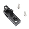 thumbnail image 4 of Extensión del adaptador de sujeción de una sola varilla de 15 mm Soporte de montaje de aleación de aluminio Profesional de 1/4 "Agujero de rosca para, 4 of 8