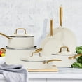 thumbnail image 3 of Caannasweis 16 Pieces Ceramic Cookware Sets, Nonstick Pots and Pans Lightweight Cookware Set with Cooking Utensils Set, 3 of 7