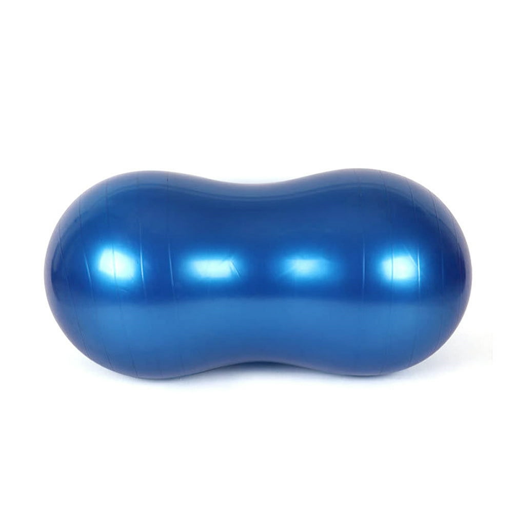 Akoyovwerve Peanut Ball Inflatable Peanut Exercise Ball Blow Up