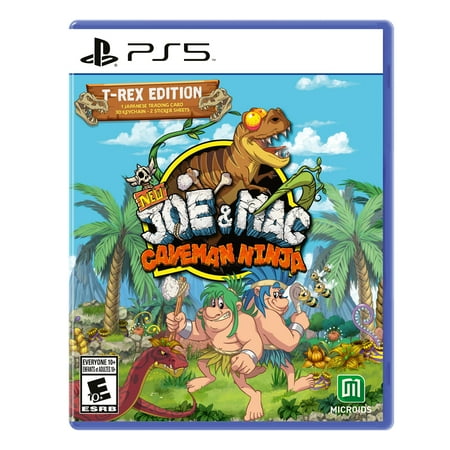 UPC: 0810066290297 | New Joe and Mac: Caveman Edition – T-Rex Edition – Playstation 5