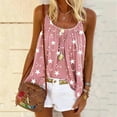 thumbnail image 2 of Babysbule Liquidation Hauts pour Femmes, Chemisier Sans Manches pour Femmes Col Rond Camisole à Bretelles Spaghetti, 2 of 6
