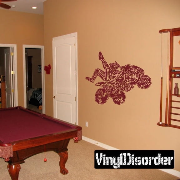 Offroad ATV Wall Decal - Vinyl Decal - Car Decal - DC 070 - 36 Inches