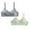 Z12 Color, variant on Training Bras For Girls 9-11 Lightly Padded Teen Camisole Undershirts Bra Bralette Seamless Sports Bra Crop Top #Blue 11-14 Years