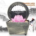 thumbnail image 1 of Fuente de agua de moda decoración de jardín escritorio batería USB, 1 of 9