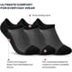 thumbnail image 4 of COOLMATE 6 Pairs Low Cut No Show Socks for Men, Invisible Casual Ankle Socks with Non-Slip Heel, Moisture-Wicking Cotton, 4 of 5