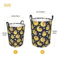 thumbnail image 4 of KLL Moon Bear Waterproof Foldable Laundry Hamper Bucket with Handles for Storage Bin,Kids Room,Home Organizer (Small ), 4 of 7
