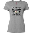 thumbnail image 3 of Inktastic I'm Not Only a Grandma I'm a Great Grandma with Flowers Women's T-Shirt, 3 of 5