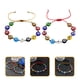 thumbnail image 5 of PPCS String Evil Eye Pulseras Pulseras de cuentas Pulseras ajustables para parejas, 5 of 6