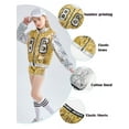 thumbnail image 5 of LOLANTA Girls Sequin Dance Suit 4PCs Sparkle Hip Hop Jazz Dance Dresses Modern Dancing Outfits 4-16, 5 of 6