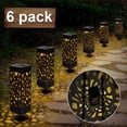 thumbnail image 1 of piezas: luz solar para jardín al aire libre, luz de suelo para jardín al aire libre LED IP65 blanco cálido impermeable decoración al aire libre luces solares para caminos césped, hogar, garaje, patio, patio Zhivalor QH-271, 1 of 7