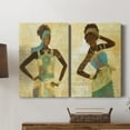 thumbnail image 4 of Tribal Vision I Premium Gallery Wrapped Canvas - Ready to Hang - Set of 2 - 8 x 12 Each, 4 of 9