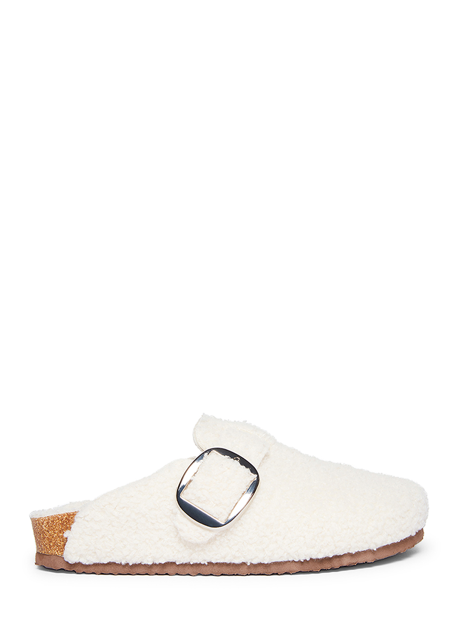 Madden Girl Women's Peony Faux Sherpa Clog - image 2 of 4