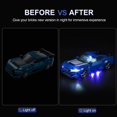 thumbnail image 2 of Kyglaring LED Lighting for Lego 76920 Speed Champions Ford Mustang Dark Horse Sports Car- No Model(Classic Version), 2 of 8