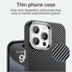thumbnail image 5 of For iPhone 14 Pro Max Case Cell Phone Hybrid Back Cover Carbon Fiber Texture - Black, 5 of 5