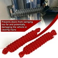 thumbnail image 4 of 2Pcs Nylon Paracord Car Door Limit Straps, Compatible with Jeep Wrangler CJ YJ TJ JK JKU JL(Red), 4 of 7